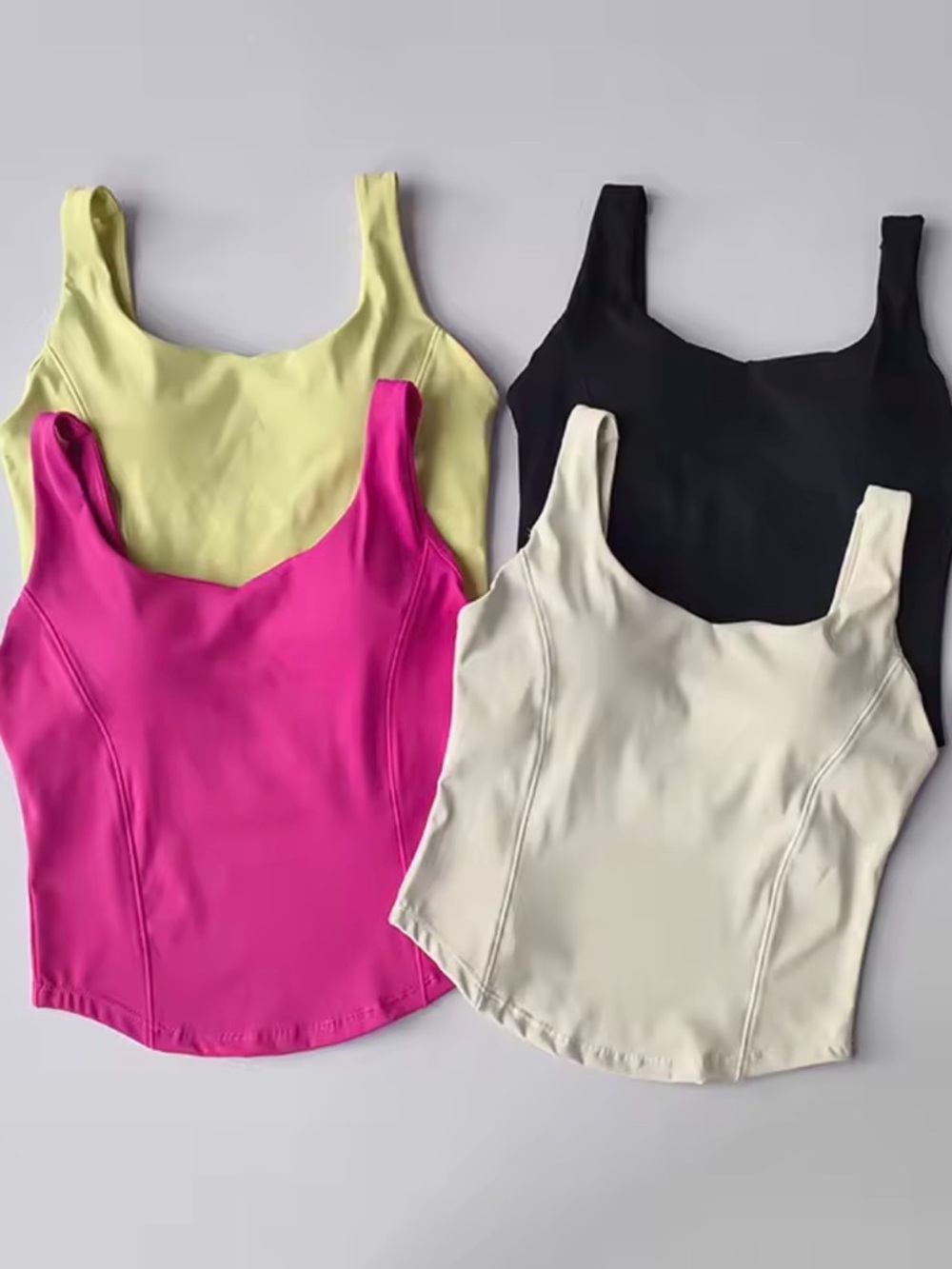 🌿 Pink Gym Tank - Picture 3 of 5
